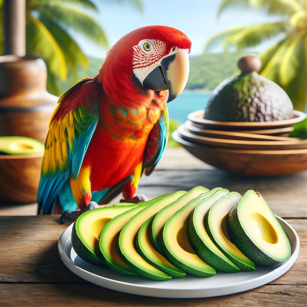 can parrots have avocado featured