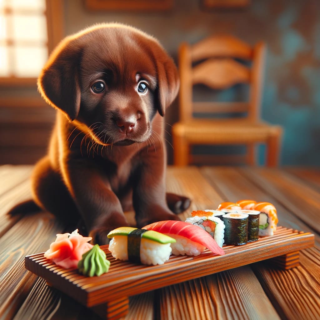 can dogs have sushi