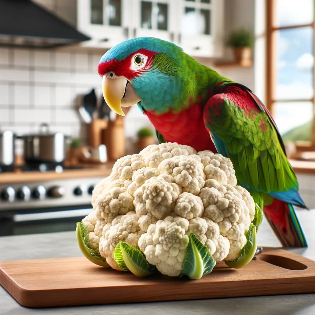 can parrots have cauliflower featured