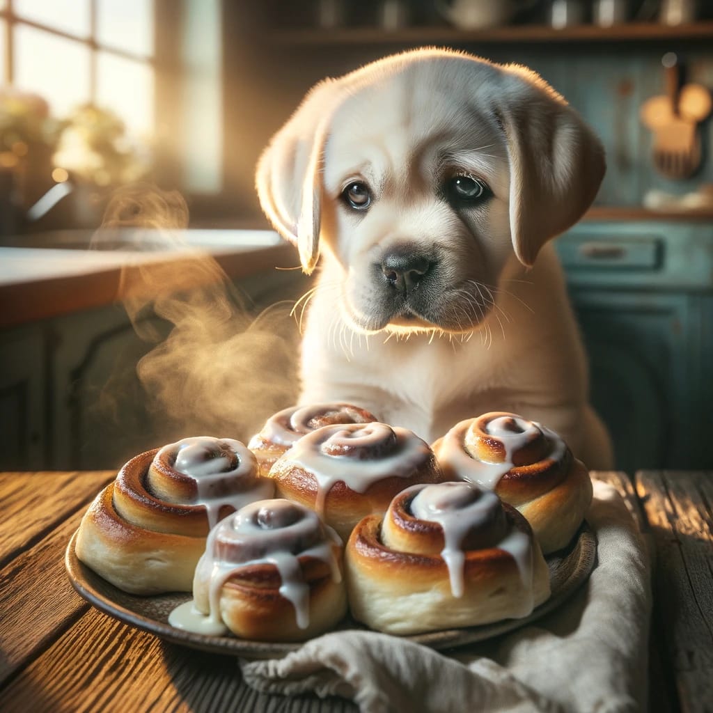 can dogs eat cinnamon rolls fetured
