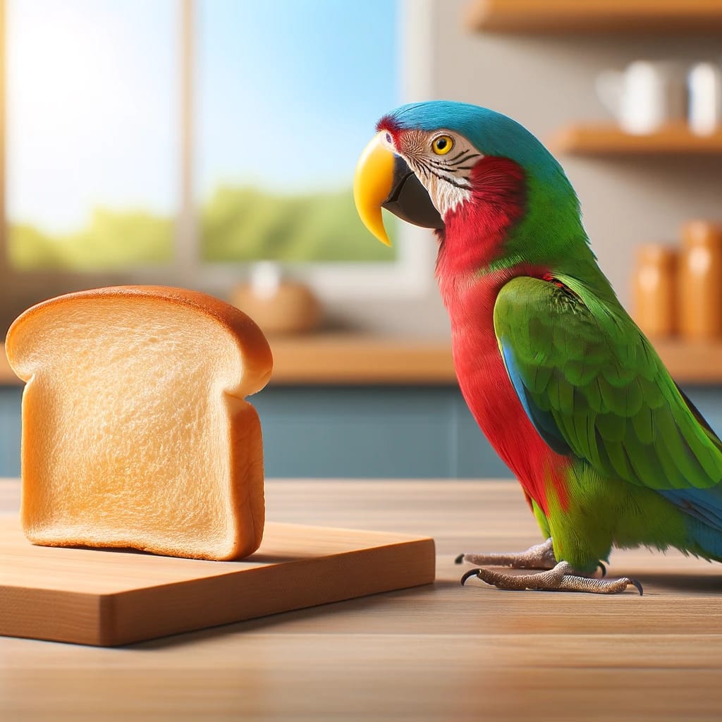 can parrots have bread featured