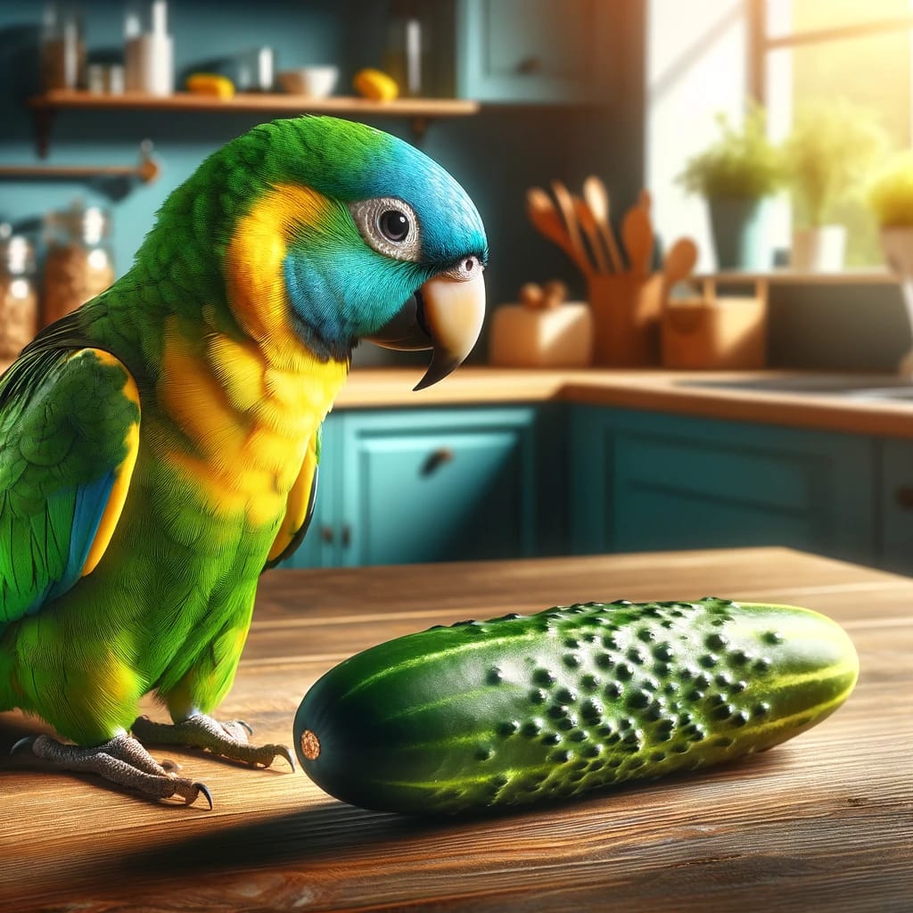 can parrots have cucumbers featured