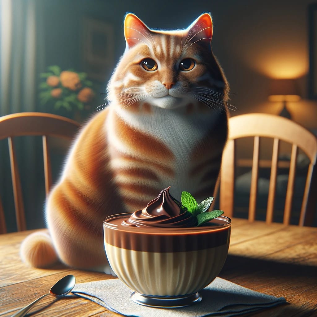 can cats have pudding featured