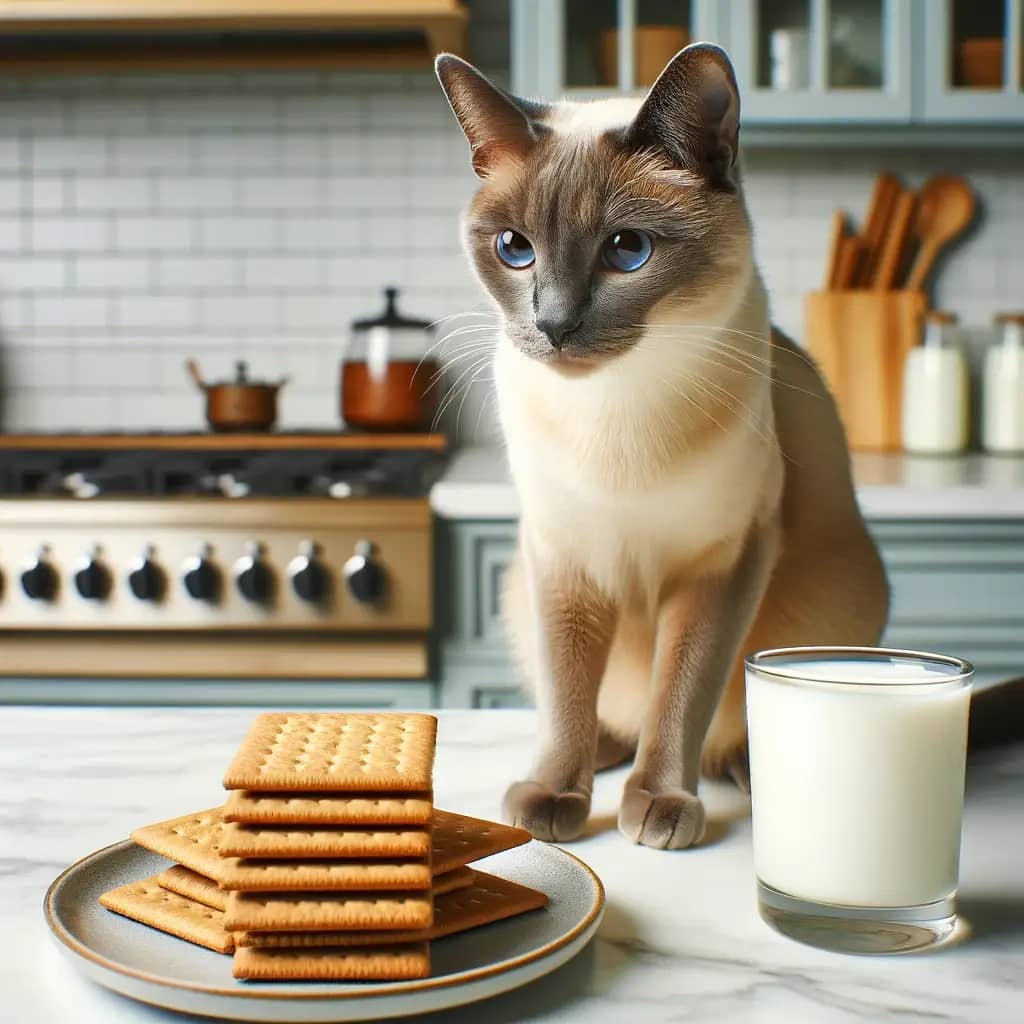 can cats eat graham crackers featured