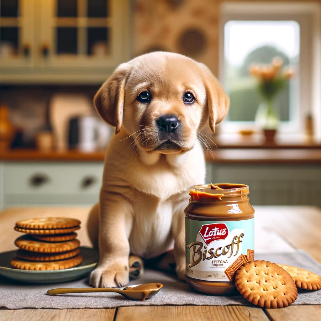 can dogs have lotus biscoff spread featured