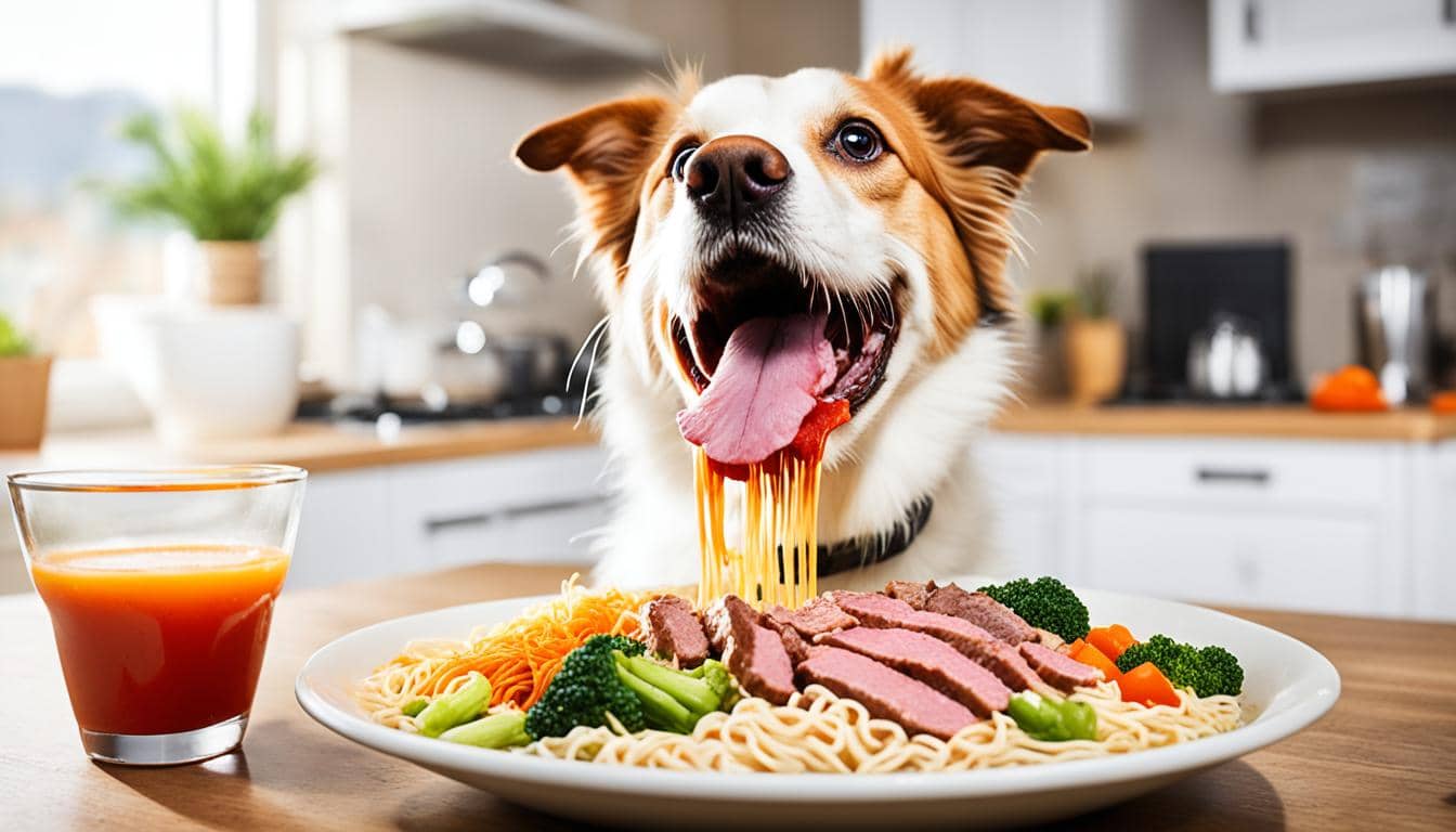 can dogs have ramen