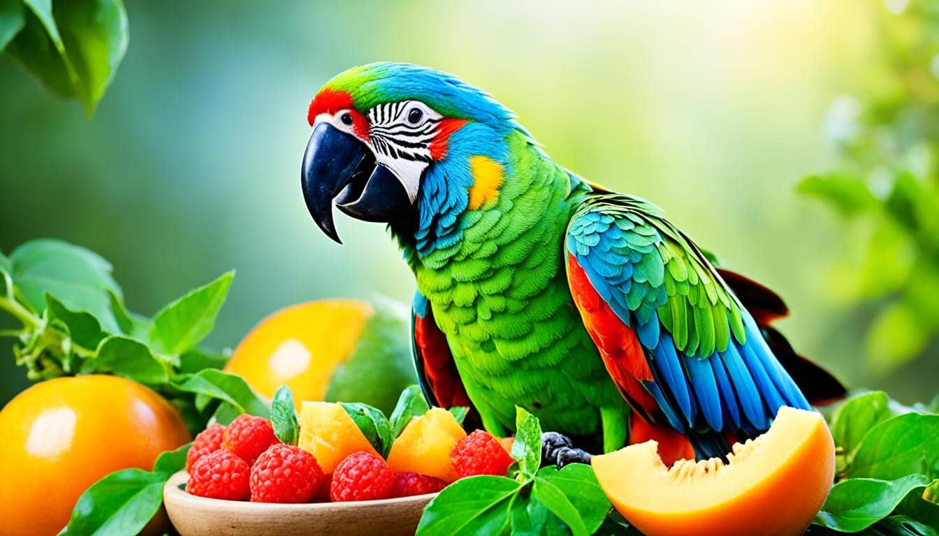 can parrots eat cantaloupe