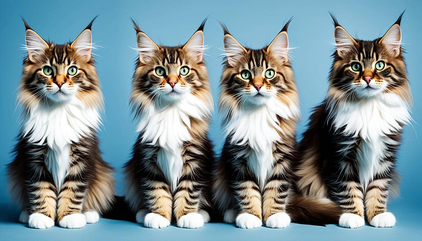 when are maine coon cats fully grown