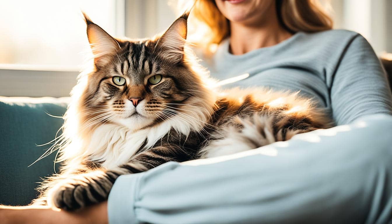 are maine coon cats lap cats