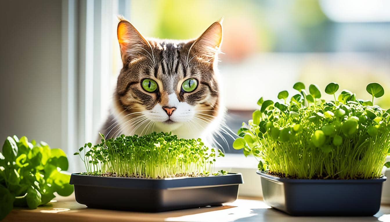 can cats eat microgreens